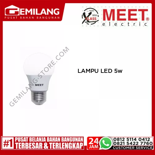 MEET LAMPU LED CLASSIC 5w