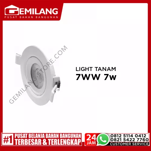 IN-LITE SPOT LIGHT TANAM WARM SET INDC236-7WW 7w