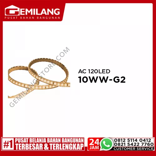 IN-LITE LED STRIP AC 120LED WARM P.50m INFS286-10WW-G2