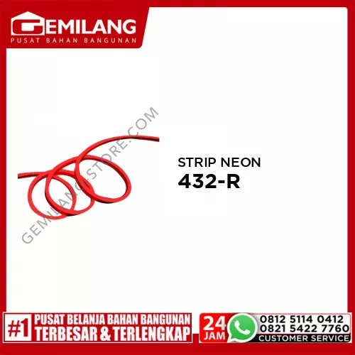 IN-LITE LED STRIP NEON FLEX DC RED P.5m INNF432-R