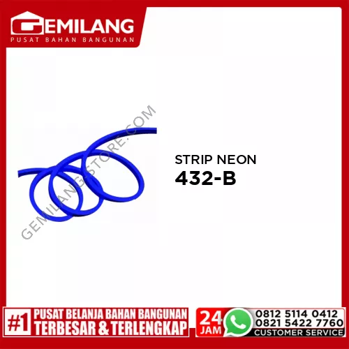 IN-LITE LED STRIP NEON FLEX DC BLUE P.5m INNF432-B