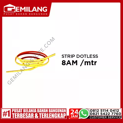 IN-LITE LED STRIP DOTLESS ORANGE INFS220-8AM /mtr