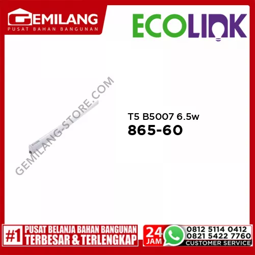 ECOLINK T5 B5007 865-60 6.5w