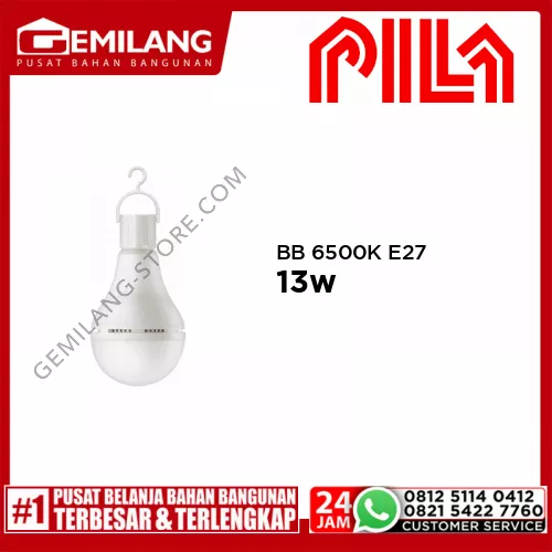 PILA BB 6500K E27 13w