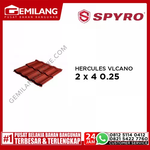 SPYRO HERCULES VOLCANO RED 2 x 4 0.25
