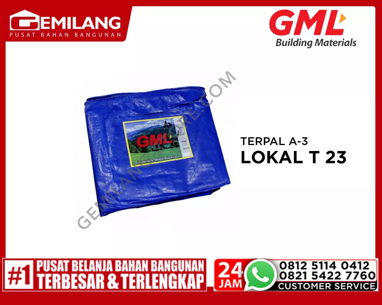 TERPAL A-3 LOKAL T 23