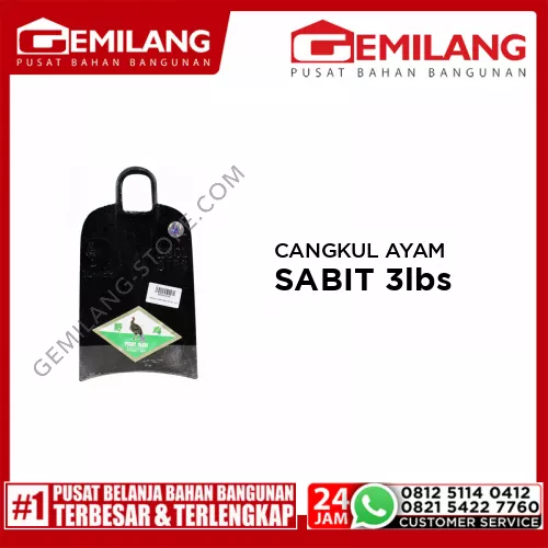 CANGKUL AYAM SABIT NO.301 3lbs