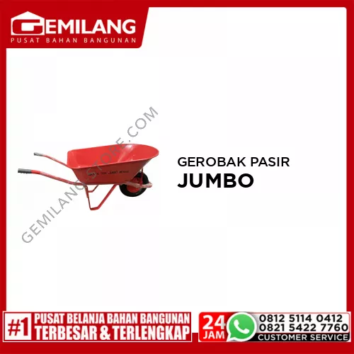 MIKATA GEROBAK PASIR MERAH JUMBO