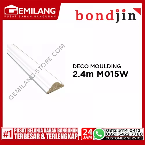 BONDJIN DECO MOULDING 2.4M M015-W