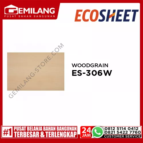 ECO SHEET WOODGRAIN ES-306W/mtr