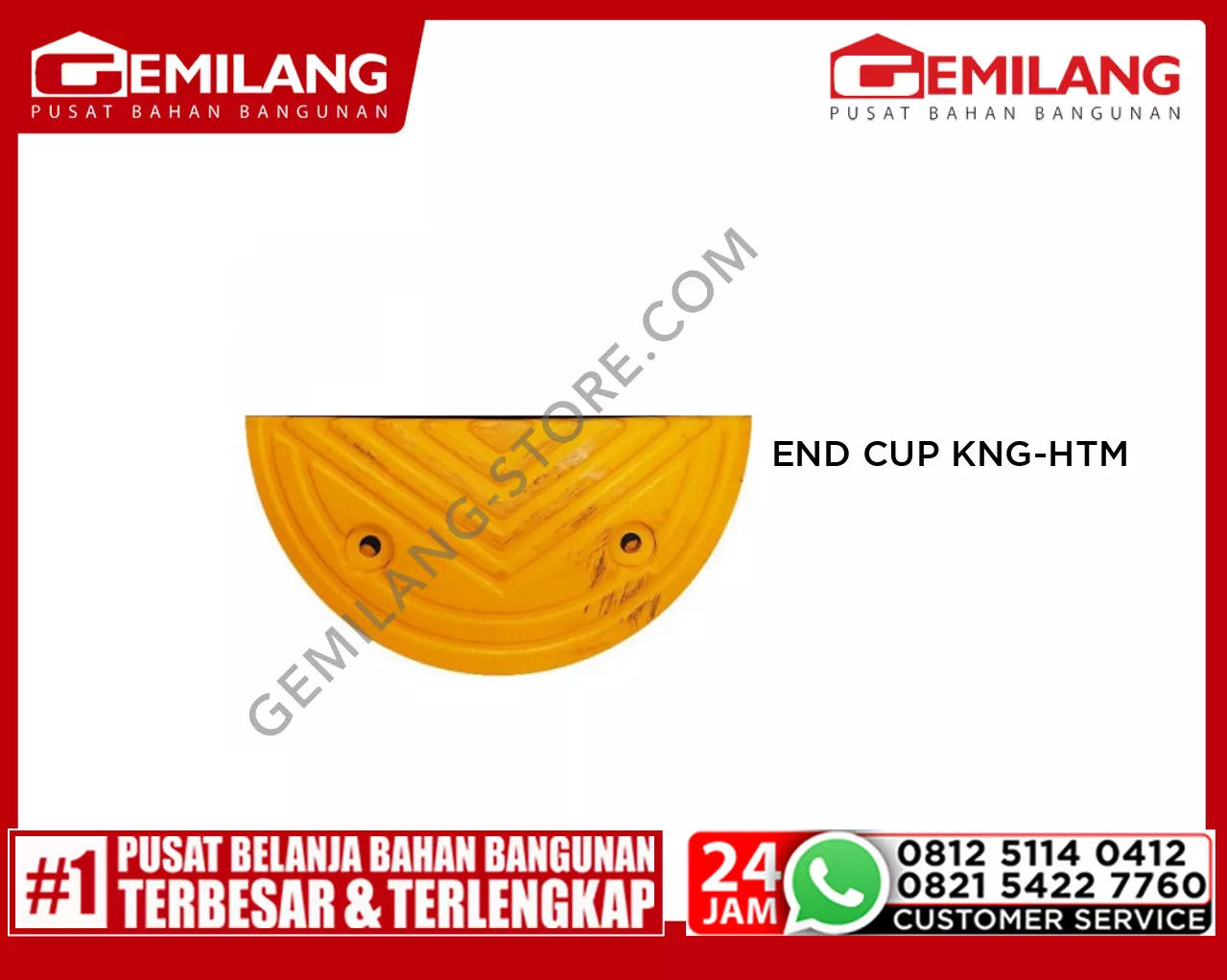 END CUP (KUNING-HITAM)