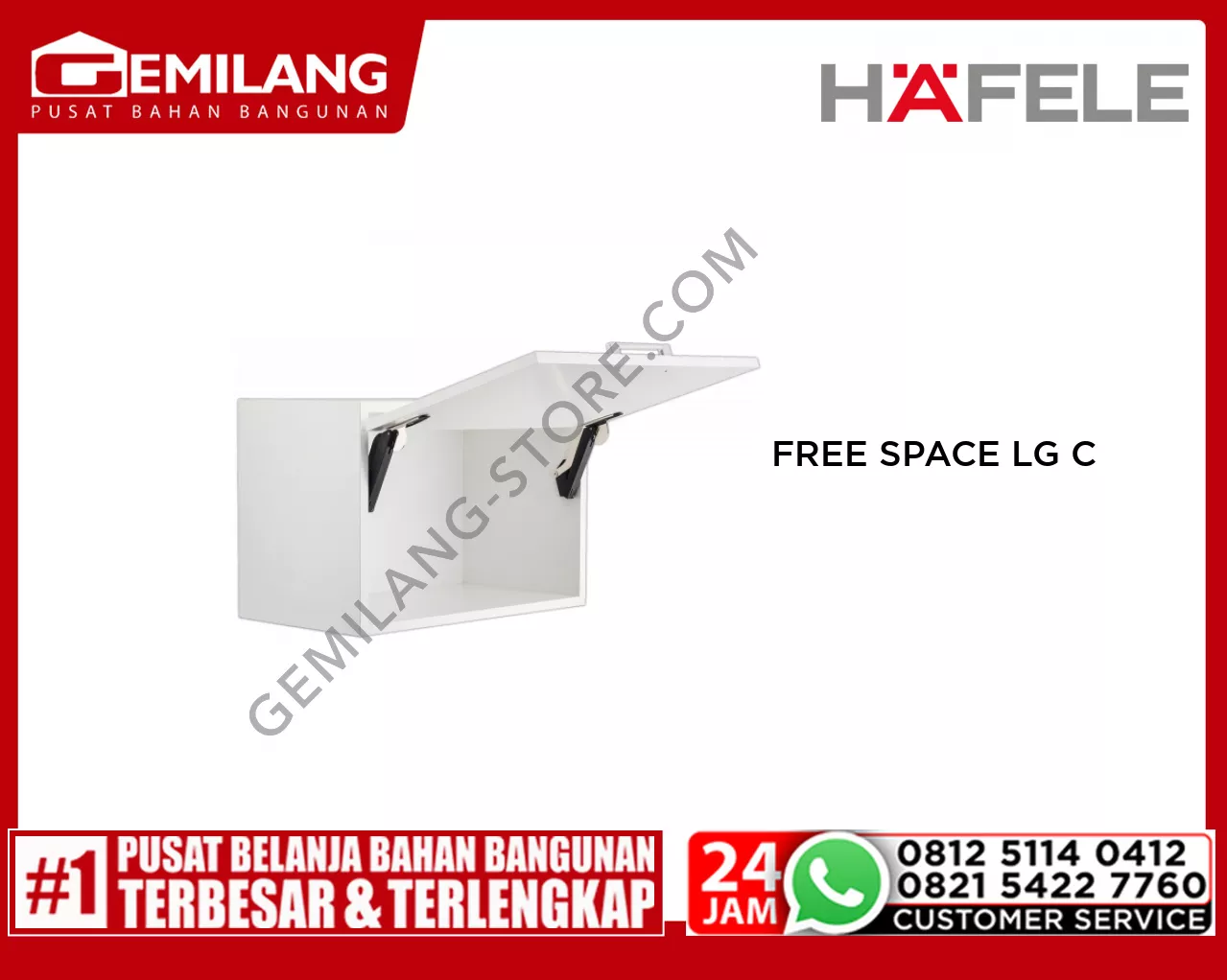HAFELE FREE SPACE LIGHT GREY C (37227501)