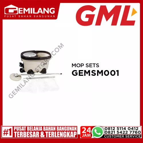 GML MOP SETS WITH 2pc MOP HEADS GEMSM001