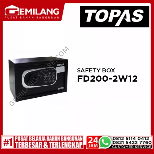 TOPAS SAFETY BOX FD200-2W12