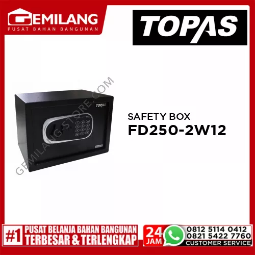 TOPAS SAFETY BOX FD250-2W12