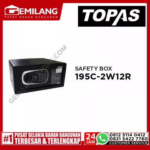 TOPAS SAFETY BOX FD195C-2W12R