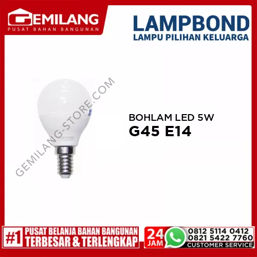 LAMPBOND BLED5WG45E143C 5w