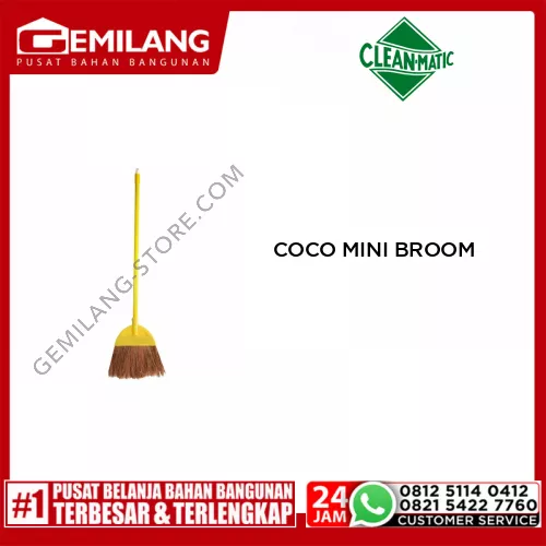 CLEAN MATIC COCO MINI BROOM