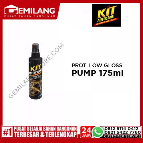 KIT PROTECTANT LOW GLOSS PUMP 175ml