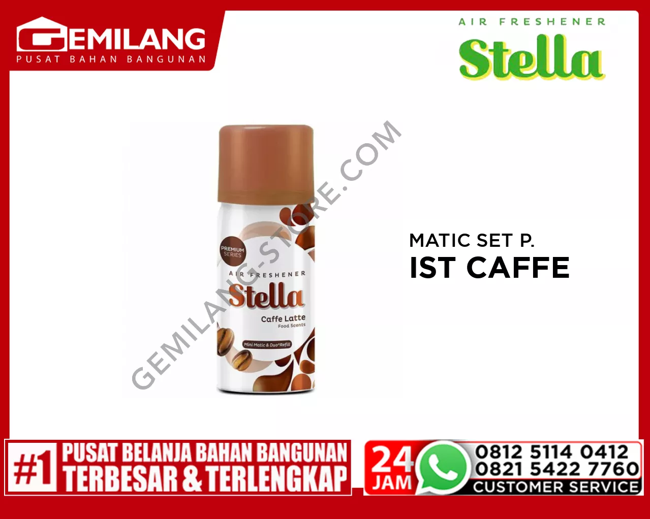 STELLA MATIC SET PARFUME IST CAFFE