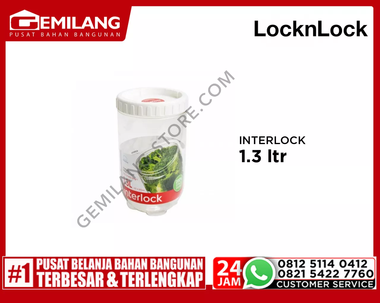 LOCK&LOCK INTERLOCK INL 402 1.3ltr