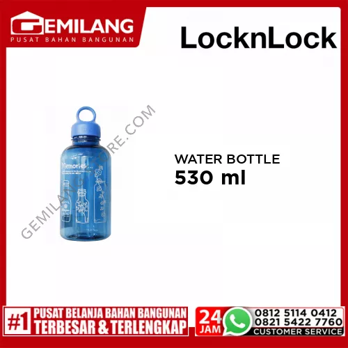 LOCK&LOCK ABF 624B WATER BOTTLE TRITAN BL/P 530ml