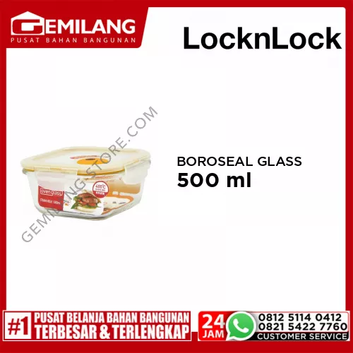 LOCK&LOCK LLG214T BOROSEAL GLASS 500ml