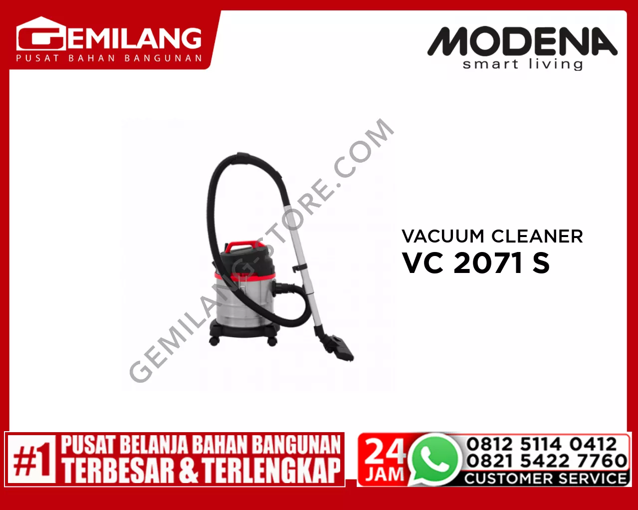 MODENA VACUUM CLEANER  VC 2071 S