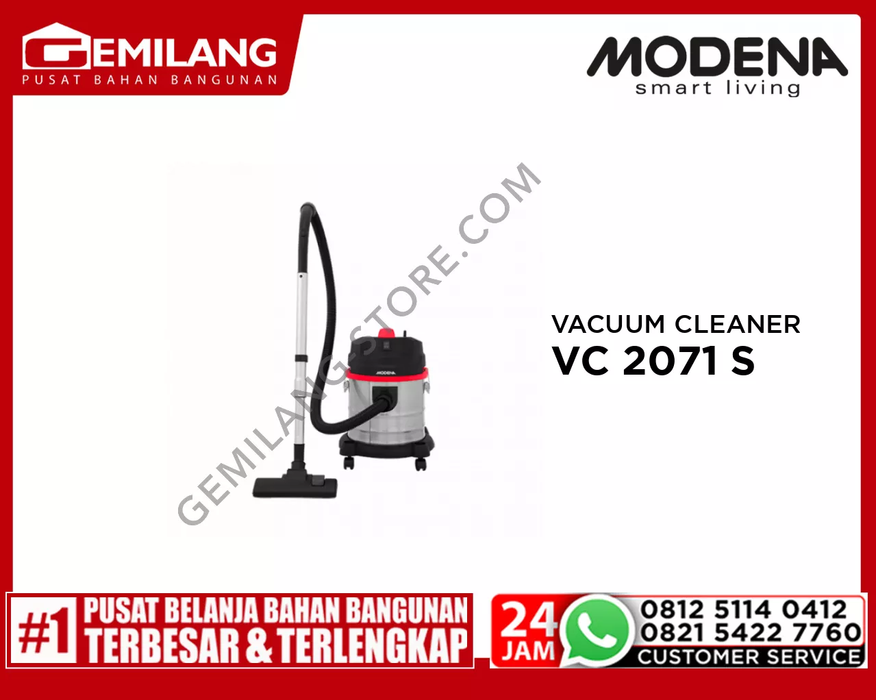 MODENA VACUUM CLEANER  VC 2071 S