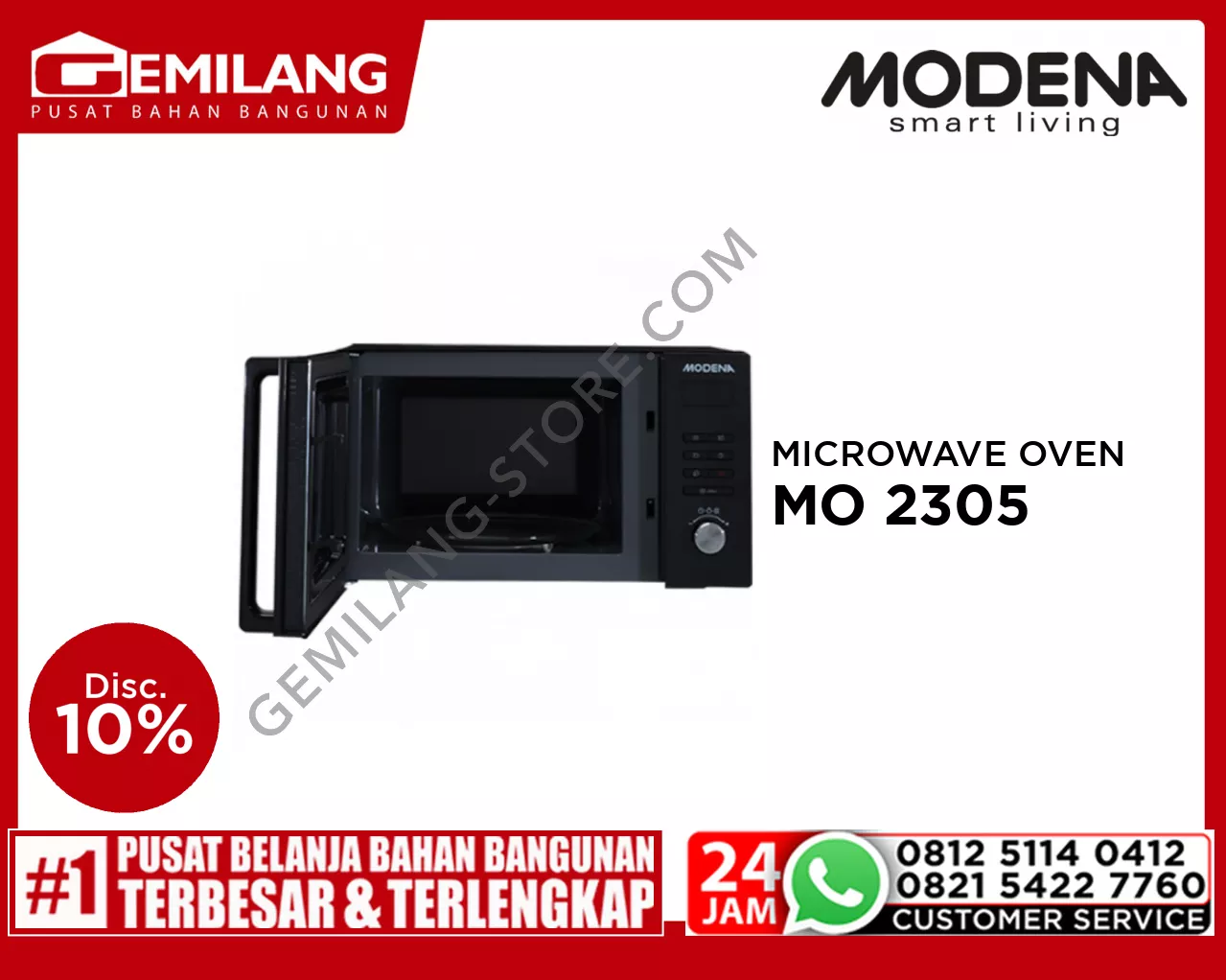 MODENA MICROWAVE OVEN MO 2305