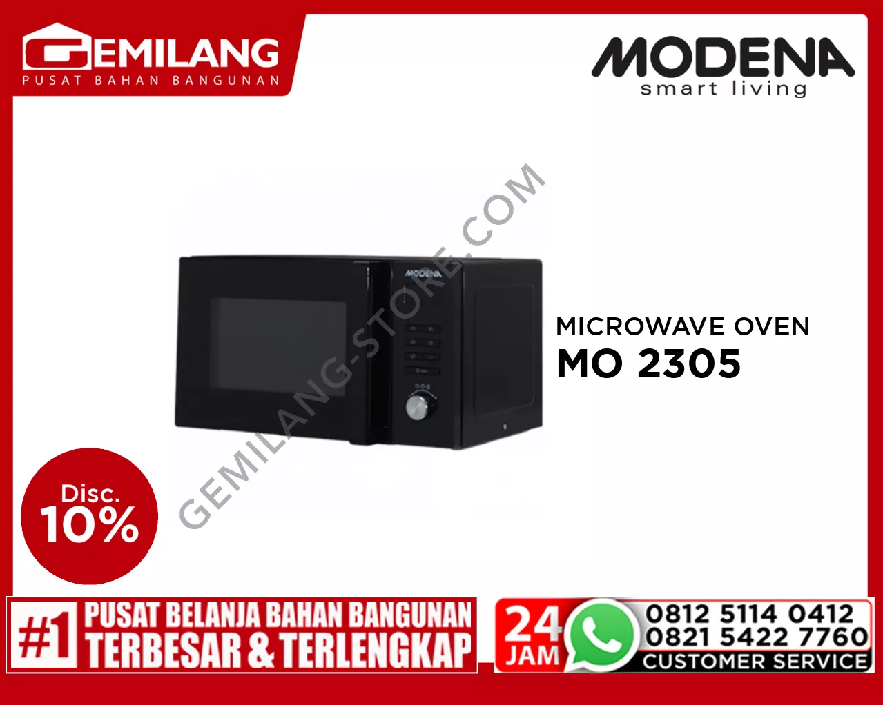 MODENA MICROWAVE OVEN MO 2305