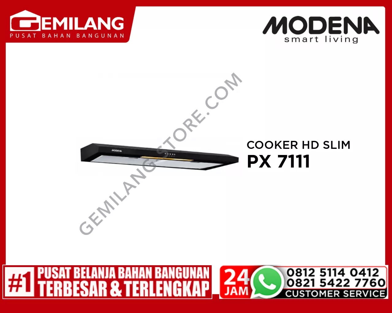 MODENA COOKER HOOD SLIM PX 7111