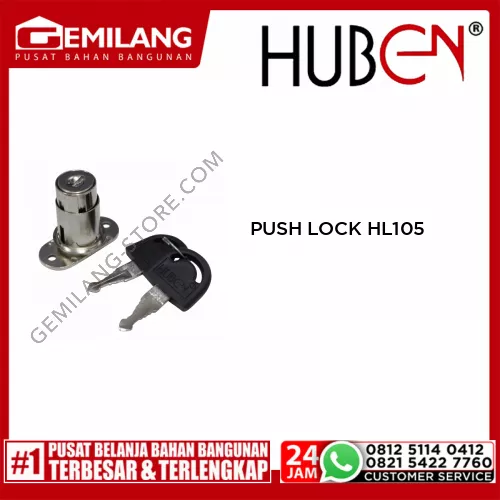 HUBEN PUSH LOCK HL 105