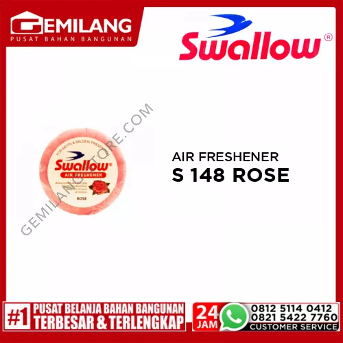 SWALLOW AIR FRESHENER S 148 ROSE