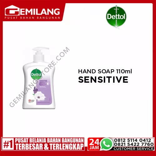 DETTOL HAND SOAP SENSITIVE 110ml