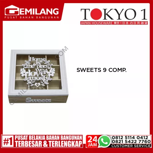 SWEETS 9 COMPARTMENT
