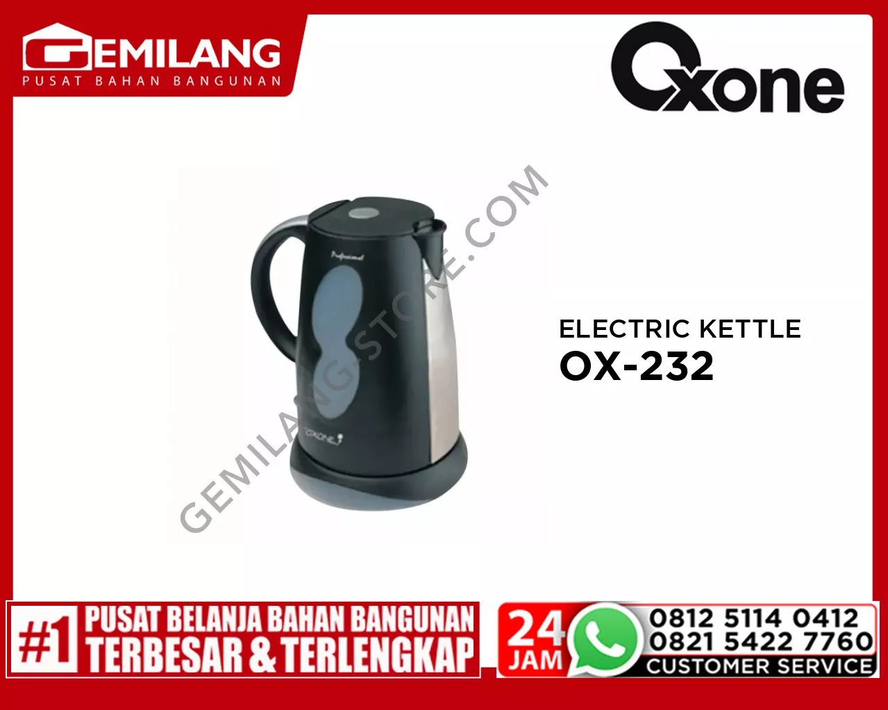 OXONE ELECTRIC KETTLE OX-232