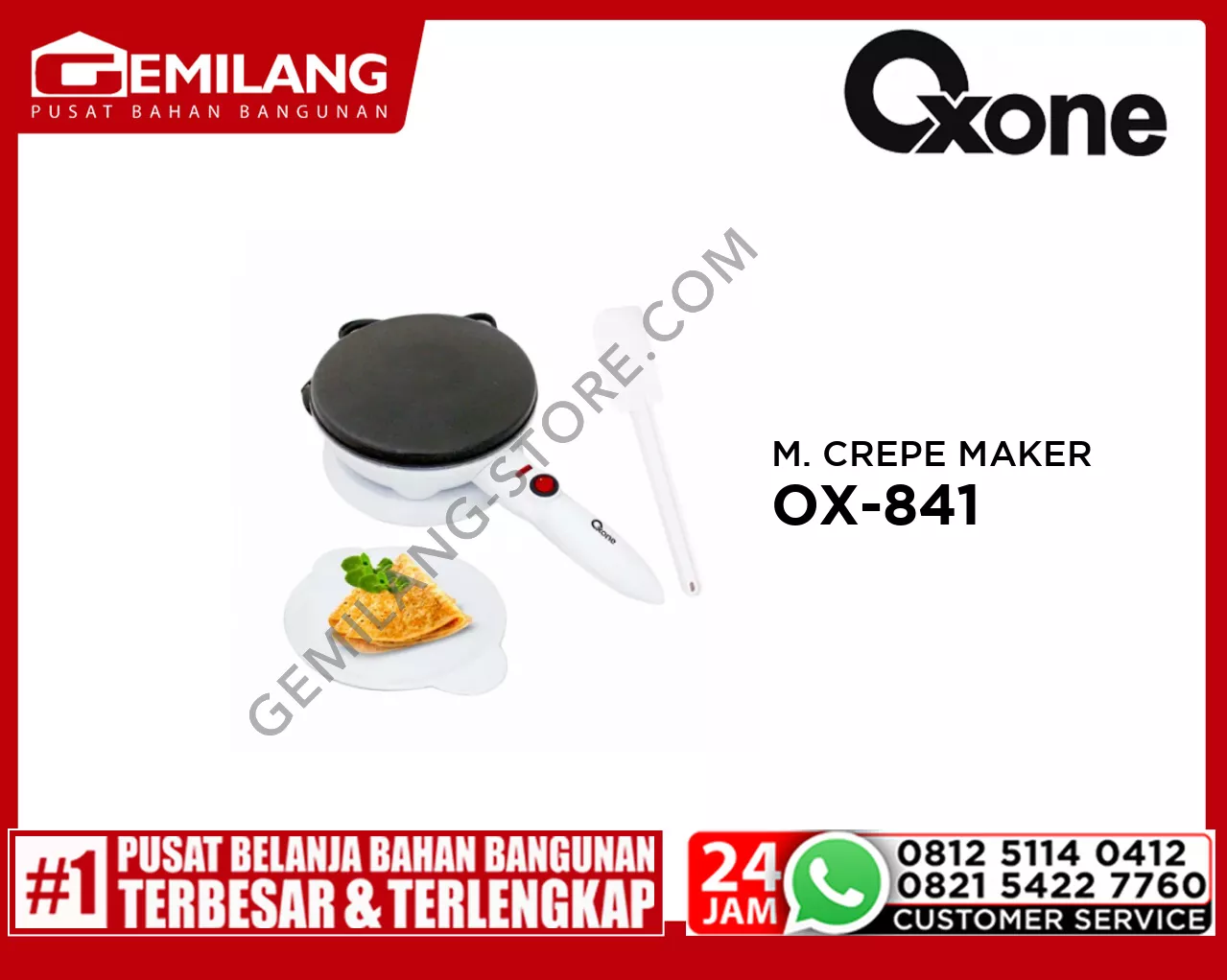 OXONE MINI CREPE MAKER OX-841