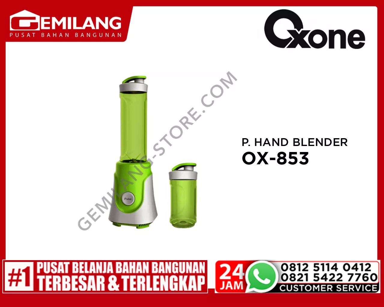 OXONE PERSONAL HAND BLENDER OX-853