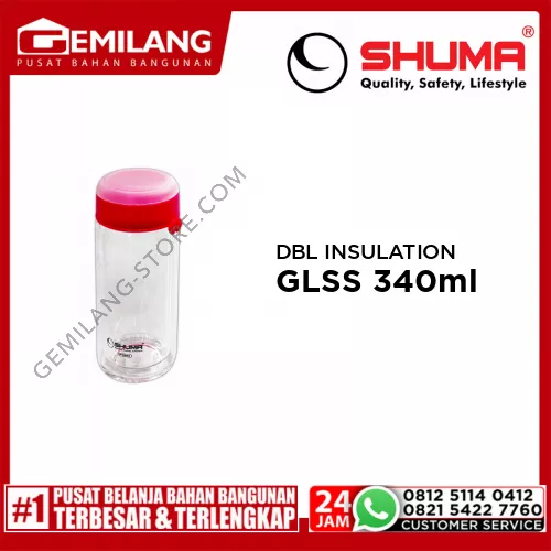 SHUMA DOUBLE VAL INSULATION GLASS 340ml