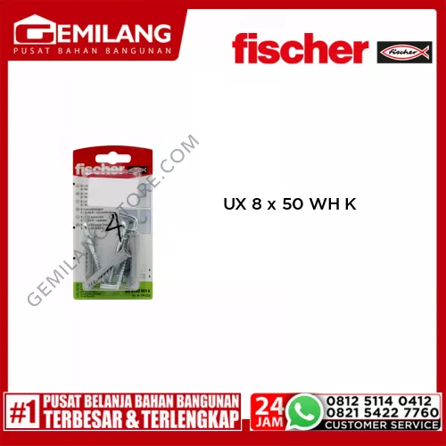 UX 8 x 50 WH K (PC)