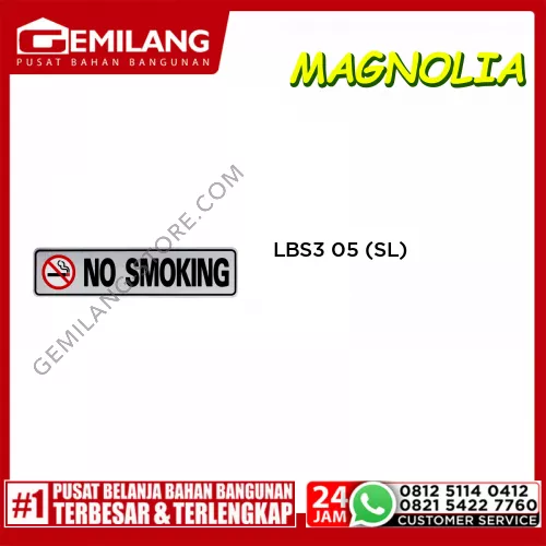LBS3 05 NO SMOKING (SL)