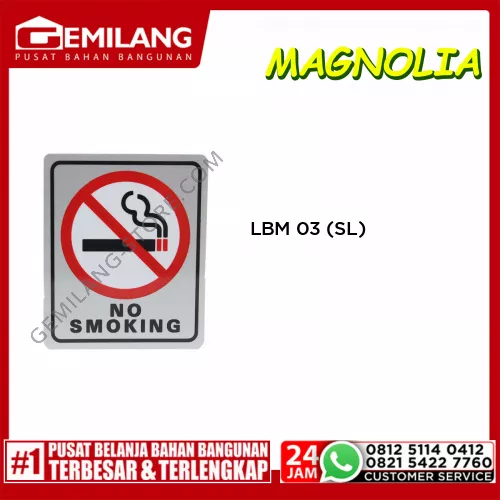 LBM 03 NO SMOKING (SL)