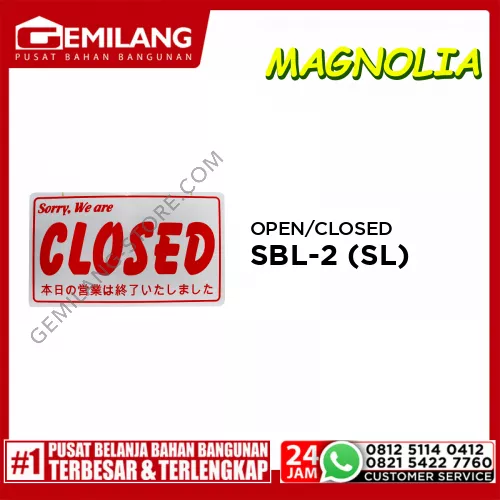 OPEN/CLOSED SBL-2 (SL)