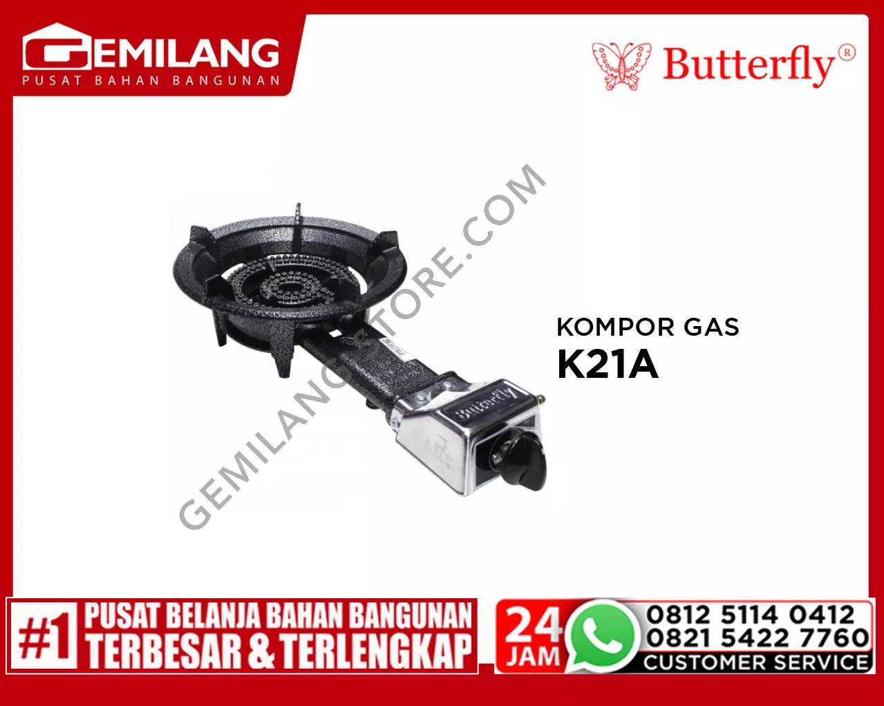 BUTTERFLY KOMPOR GAS K21A
