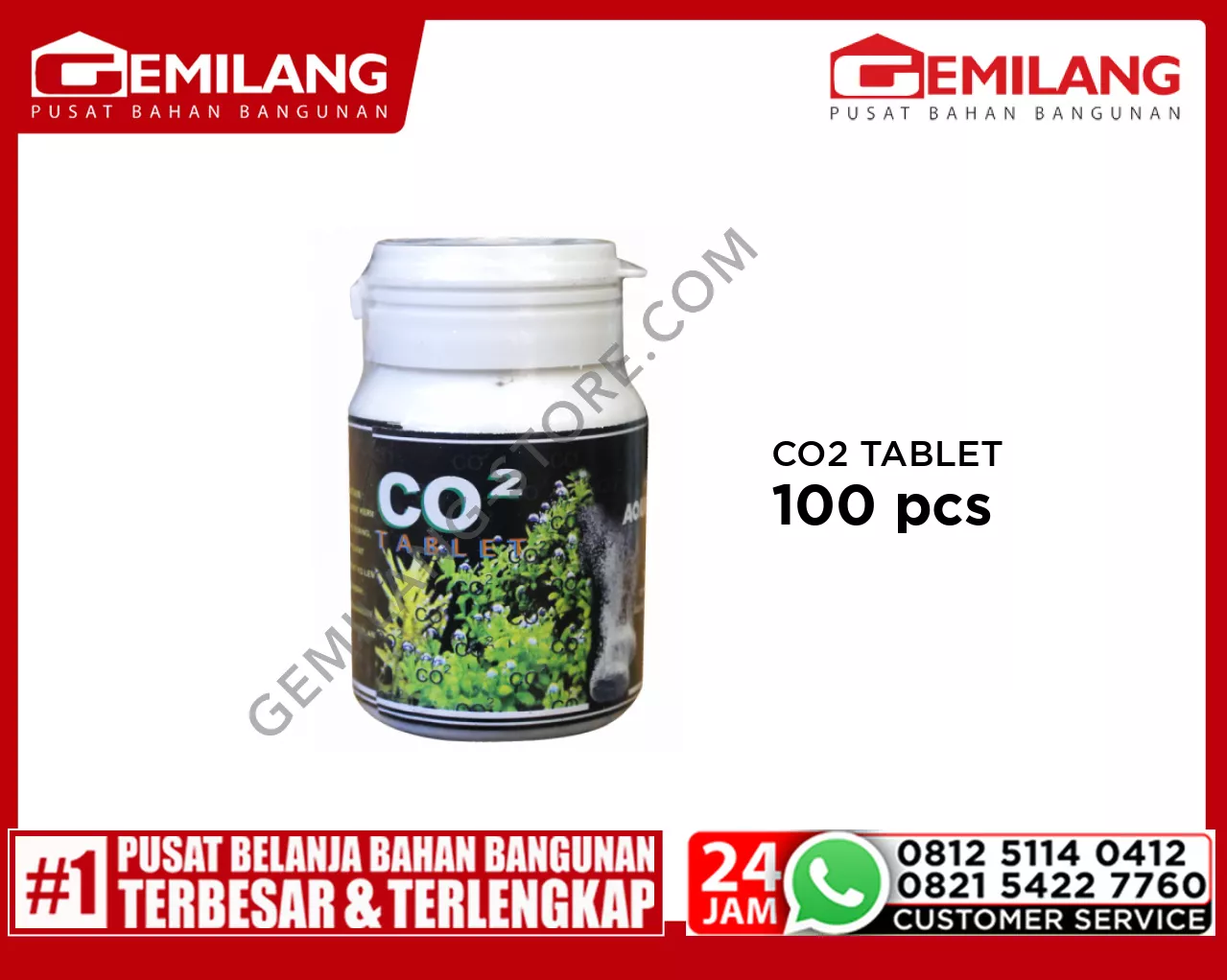 CO2 TABLE @100pc