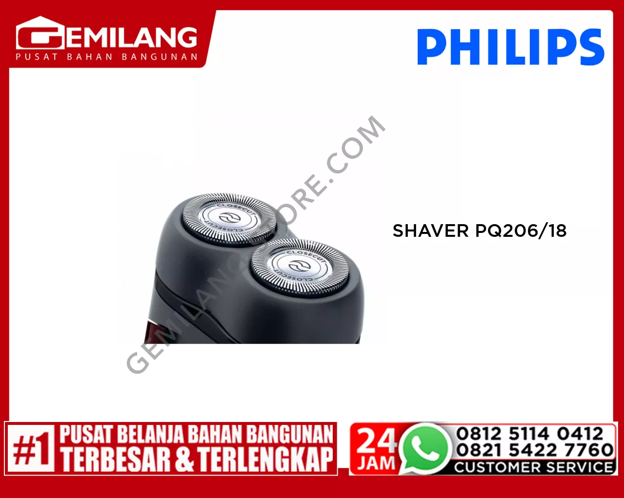 PHILIPS SHAVER PQ-206/18