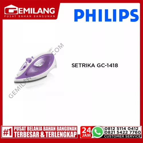 PHILIPS SETRIKA GC-1418