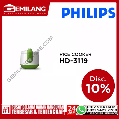 PHILIPS RICE COOKER HD-3119