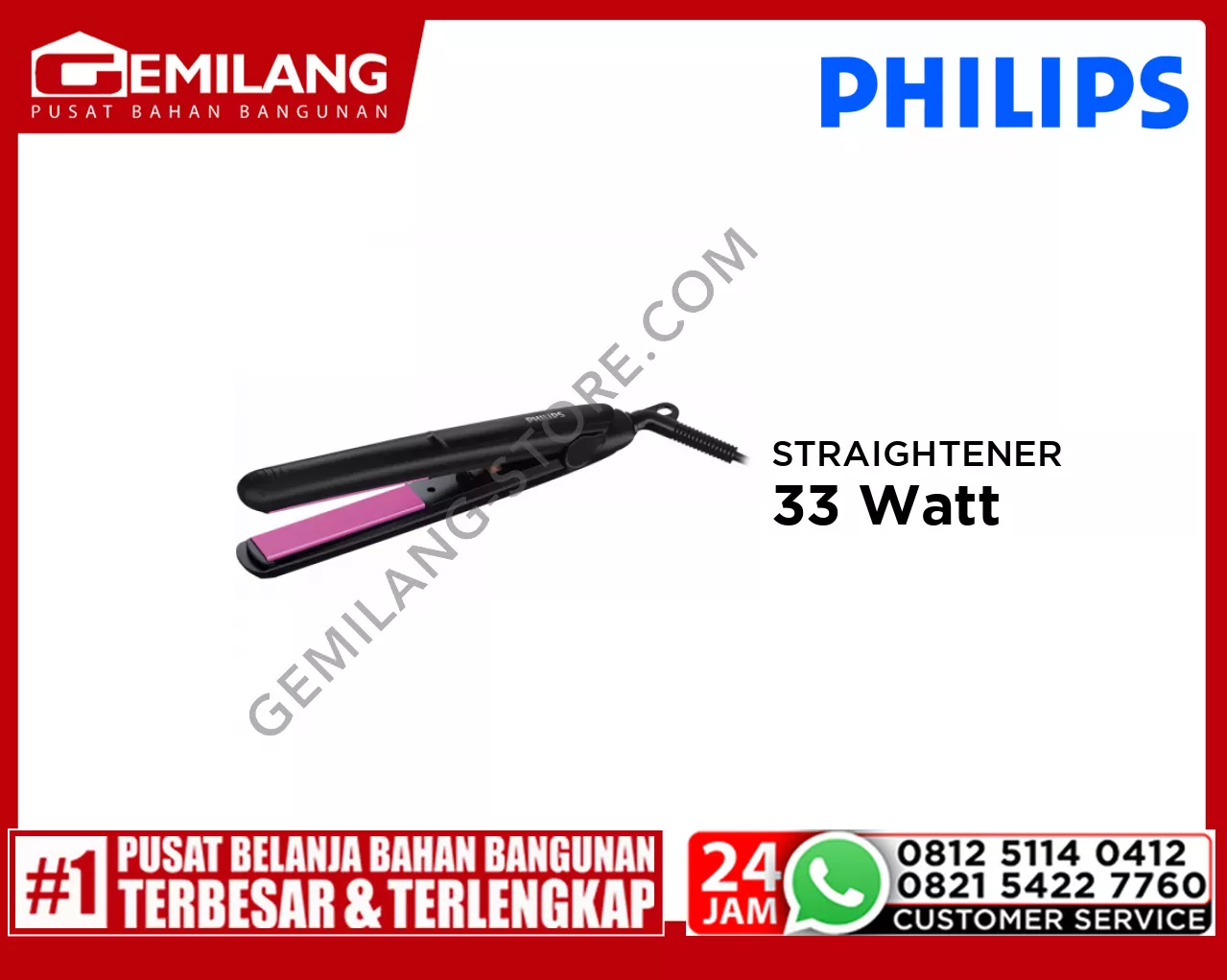 PHILIPS STRAIGHTENER HP-8401